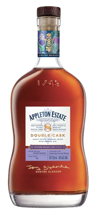 APPLETON ESTATE DOUBLE CASK 8YR RUM 750ML @ Windermere [1052335]