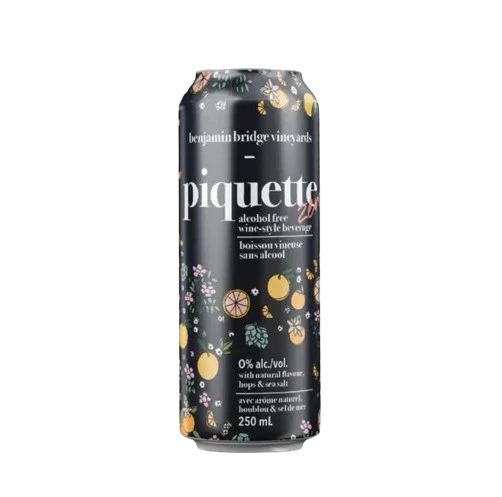 BENJAMIN BRIDGE NON ALC PIQUETTE 250ML CAN @ MacTaggart Ridge [1036707]
