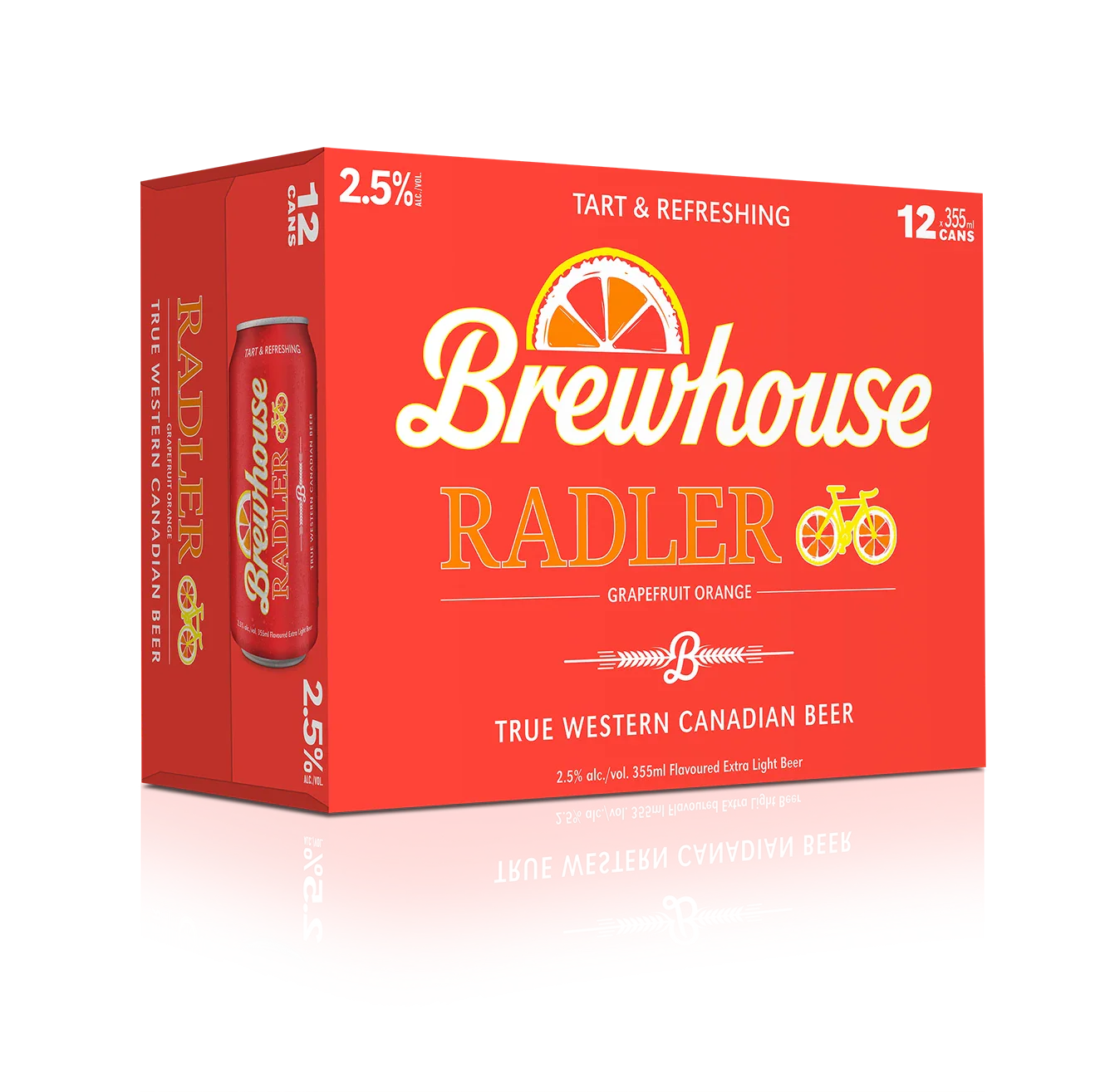 BREWHOUSE RADLER 355ML 12PK CAN @ Signal Hill [1007886]