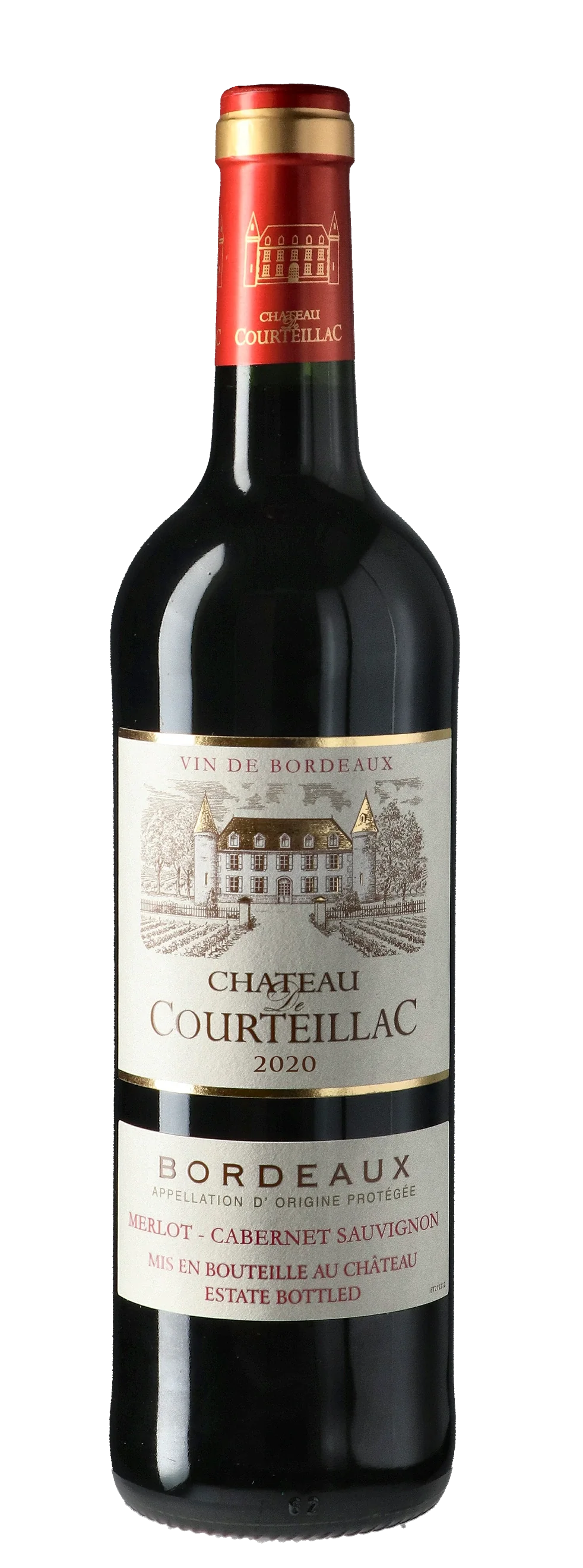 CHATEAU DE COURTEILLAC BORDEAUX 750ML @ Deerfoot City [1019090]