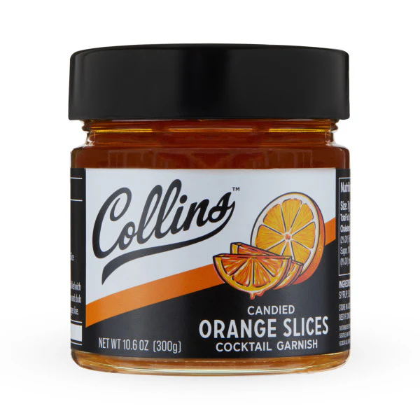COLLINS CANDIED ORANGE SLICES IN SYRUP 10.6OZ @Deerfoot Meadows [1057627]