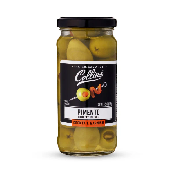 COLLINS PIMENTO STUFFED OLIVES 4.5OZ @ Airdrie [1057604]