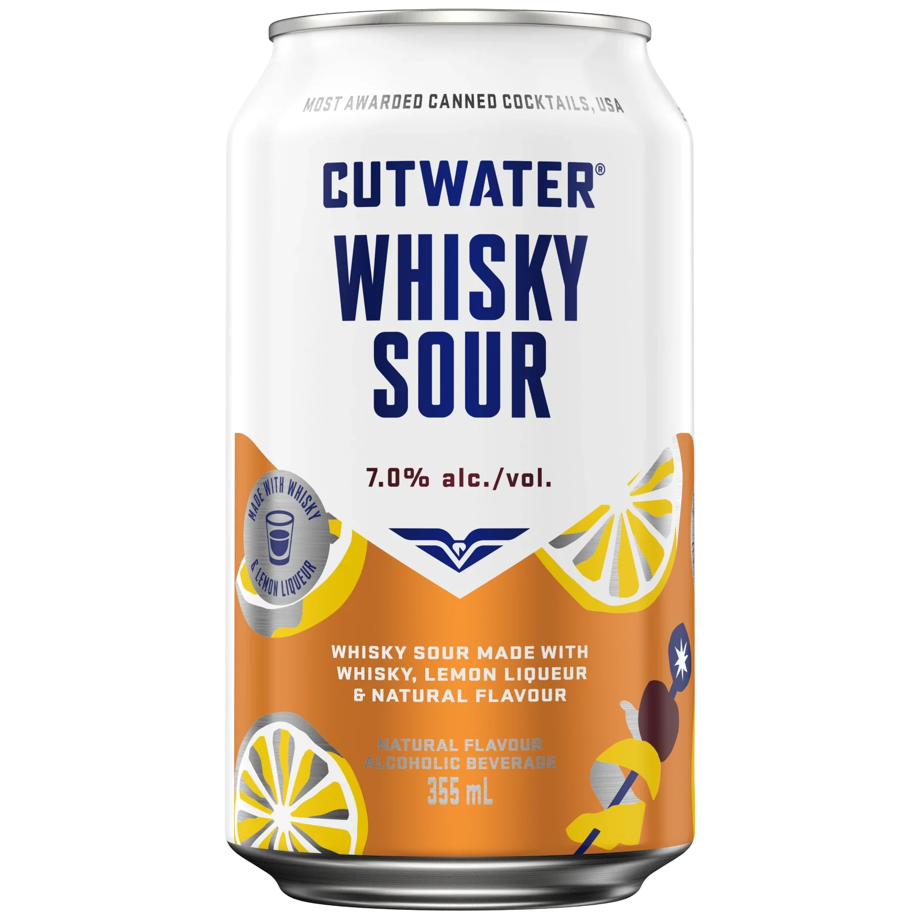 CUTWATER WHISKY SOUR 355ML CAN @ Southgate [1059558]
