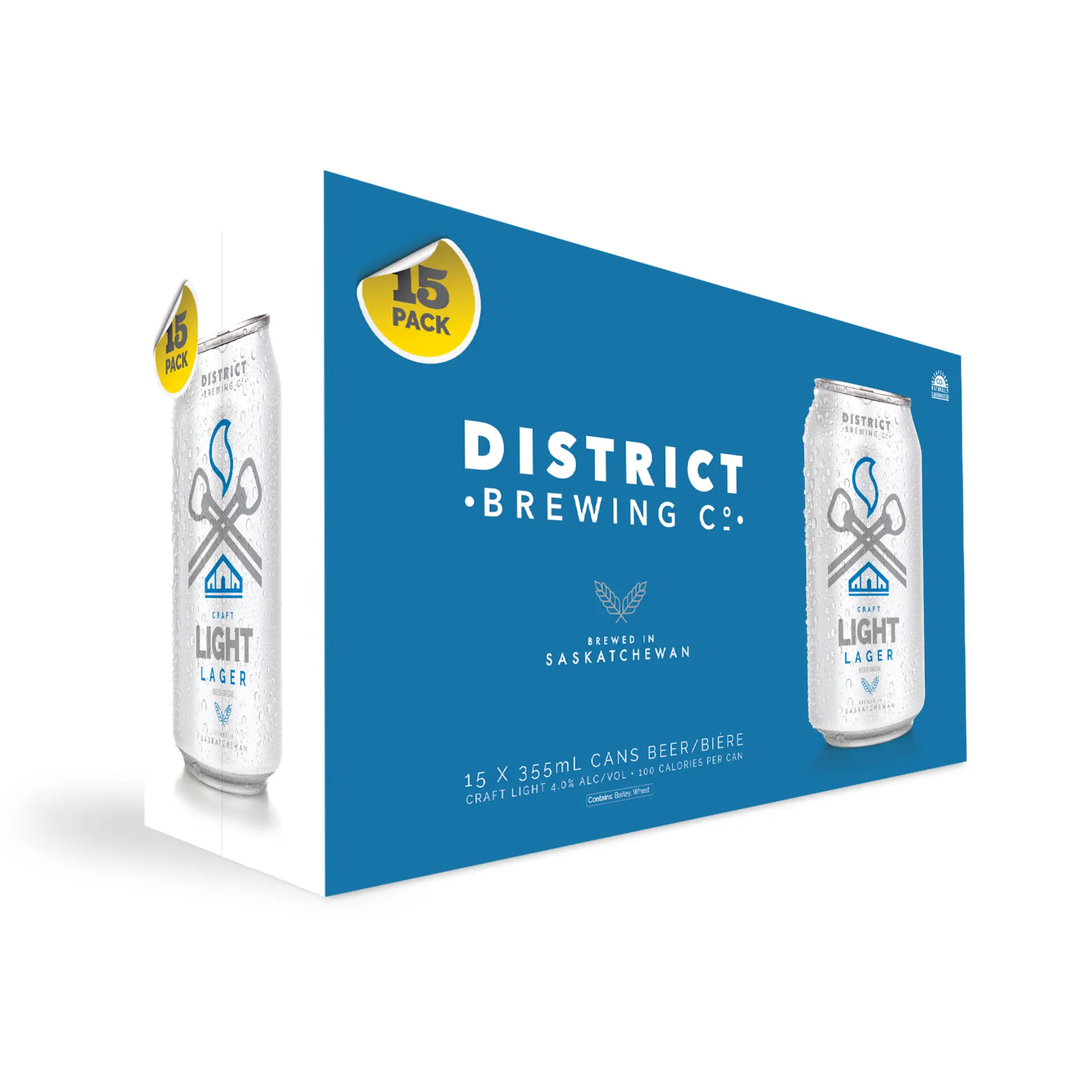 DISTRICT NORTHERN LIGHT 355ML 15PK CAN @ Regina [1060976]