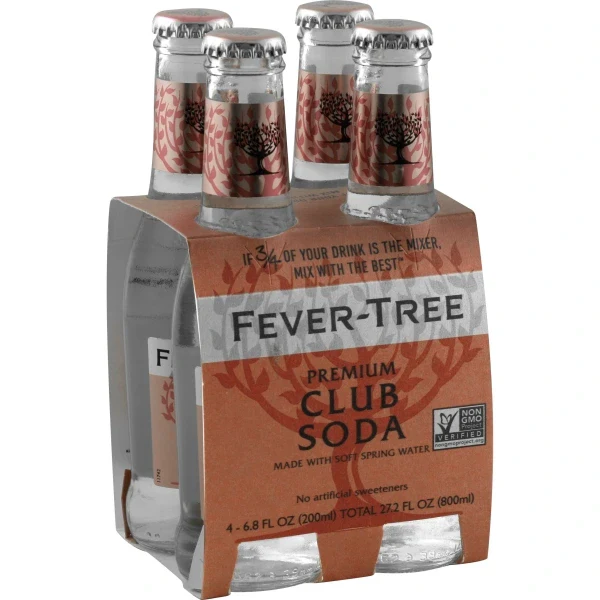 FEVER TREE SODA WATER 200ML 4PK BT @ Regina [1004066]