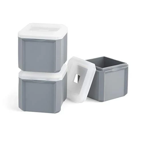 FINAL TOUCH EXTRA LARGE ICE CUBE MOLDS GREY 3PK @Deerfoot Meadows [1023471]