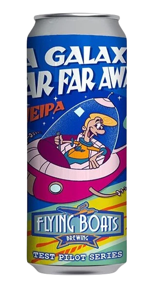 FLYING BOATS A GALAXY FAR FAR AWAY NEIPA 473ML CAN @Deerfoot Meadows [1052198]