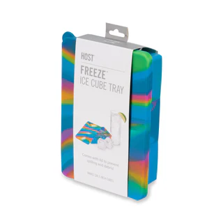 HOST FREEZE ICE CUBE TRAY 2IN COLORED MARBLE @ Township [1061115]