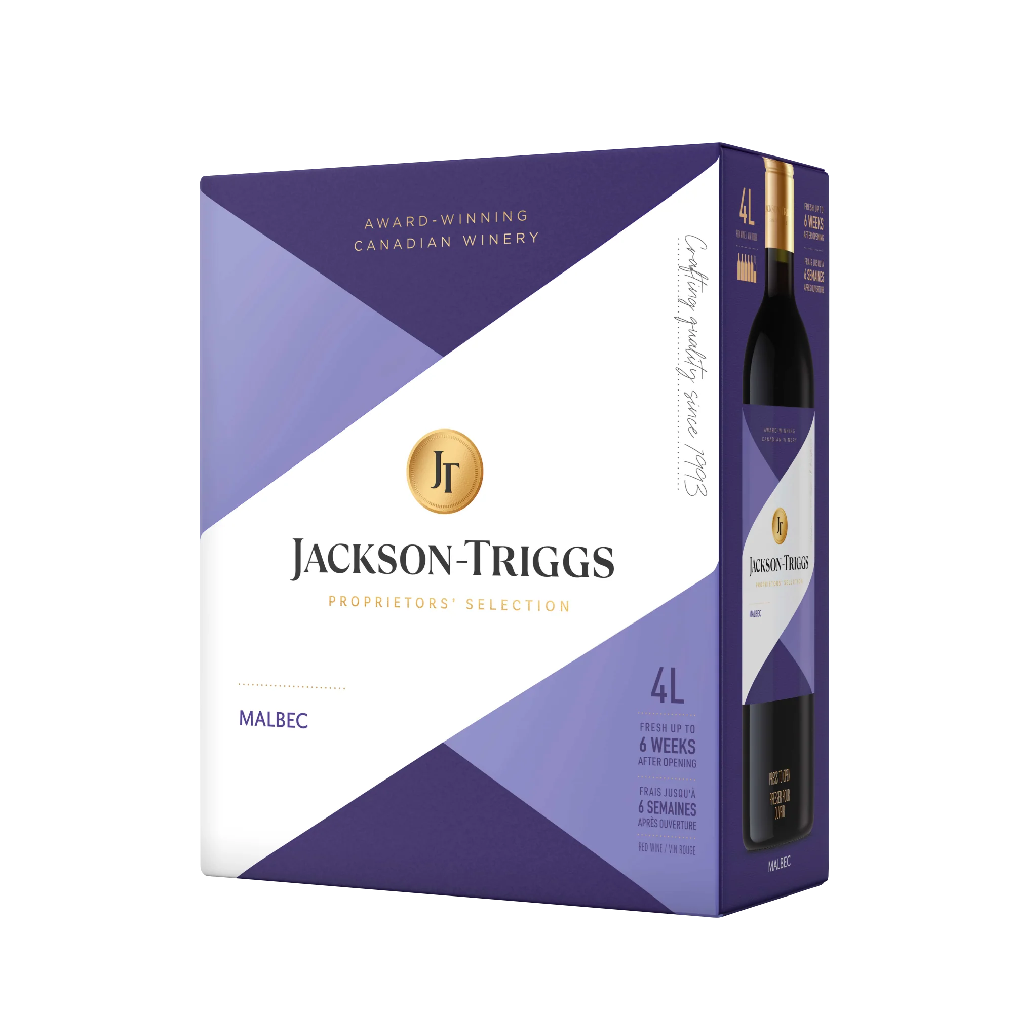 JACKSON TRIGGS MALBEC 4L @Deerfoot Meadows [1016155]