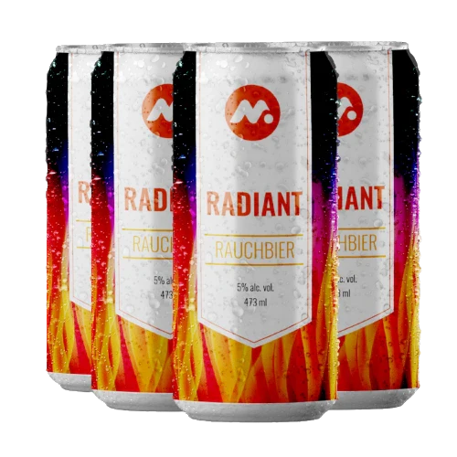 META RADIANT RAUCHBIER 473ML 4PK CAN @ MacTaggart Ridge [1043870]