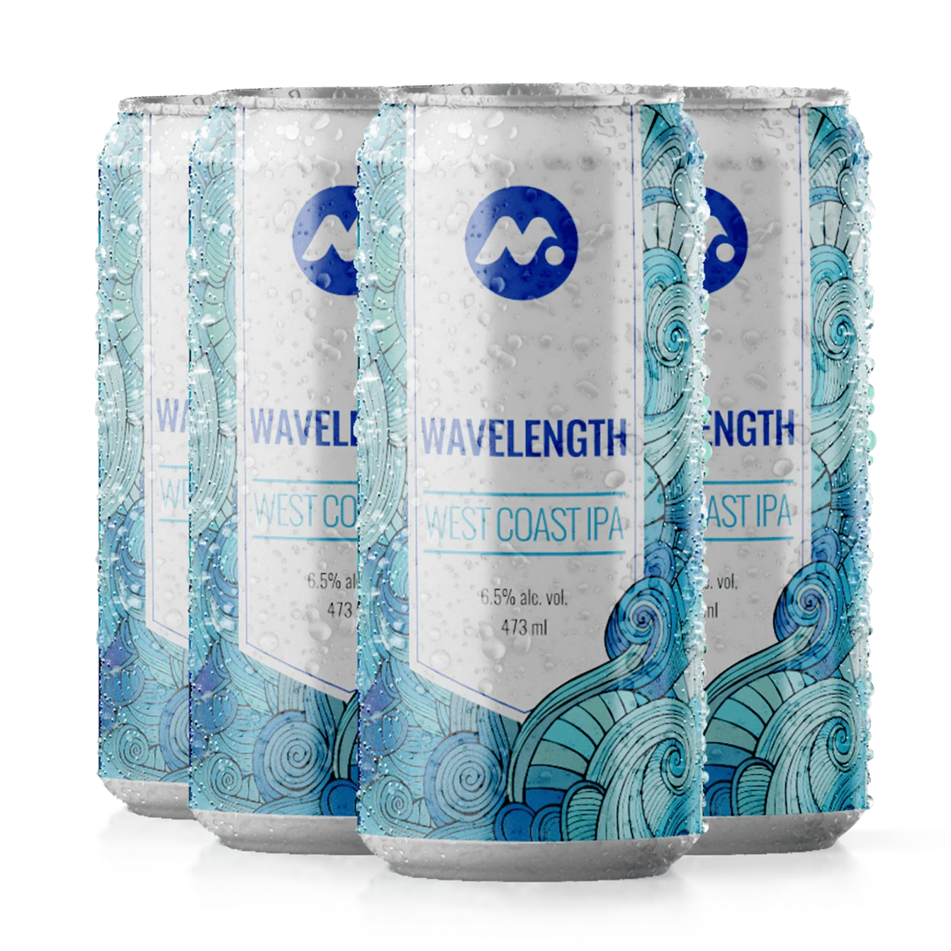 META WAVELENGTH WEST COAST IPA 473ML 4PK CAN @ Signal Hill [1043872]