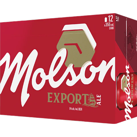 MOLSON EXPORT ALE 355ML 12PK CAN @ Lethbridge [1008895]