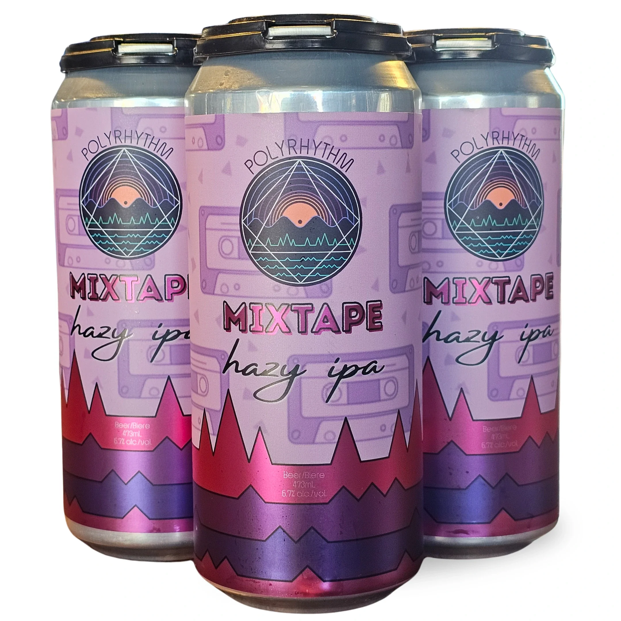 POLYRHYTHM MIXTAPE HAZY IPA 473ML 4PK CAN @ Airdrie [1056080]