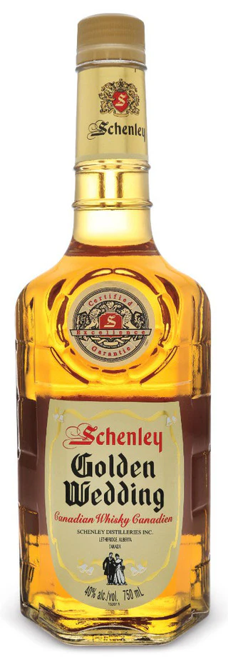 SCHENLEY GOLDEN WEDDING CANADIAN WHISKY 750ML - Image 23
