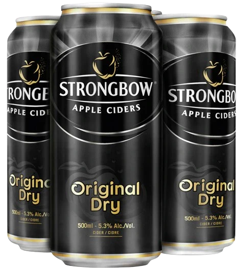 STRONGBOW CIDER 500ML 4PK CAN @Deerfoot Meadows [1000885]