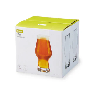 TRUE IPA BEER GLASSES 4PK @ Sage Hill [1061127]