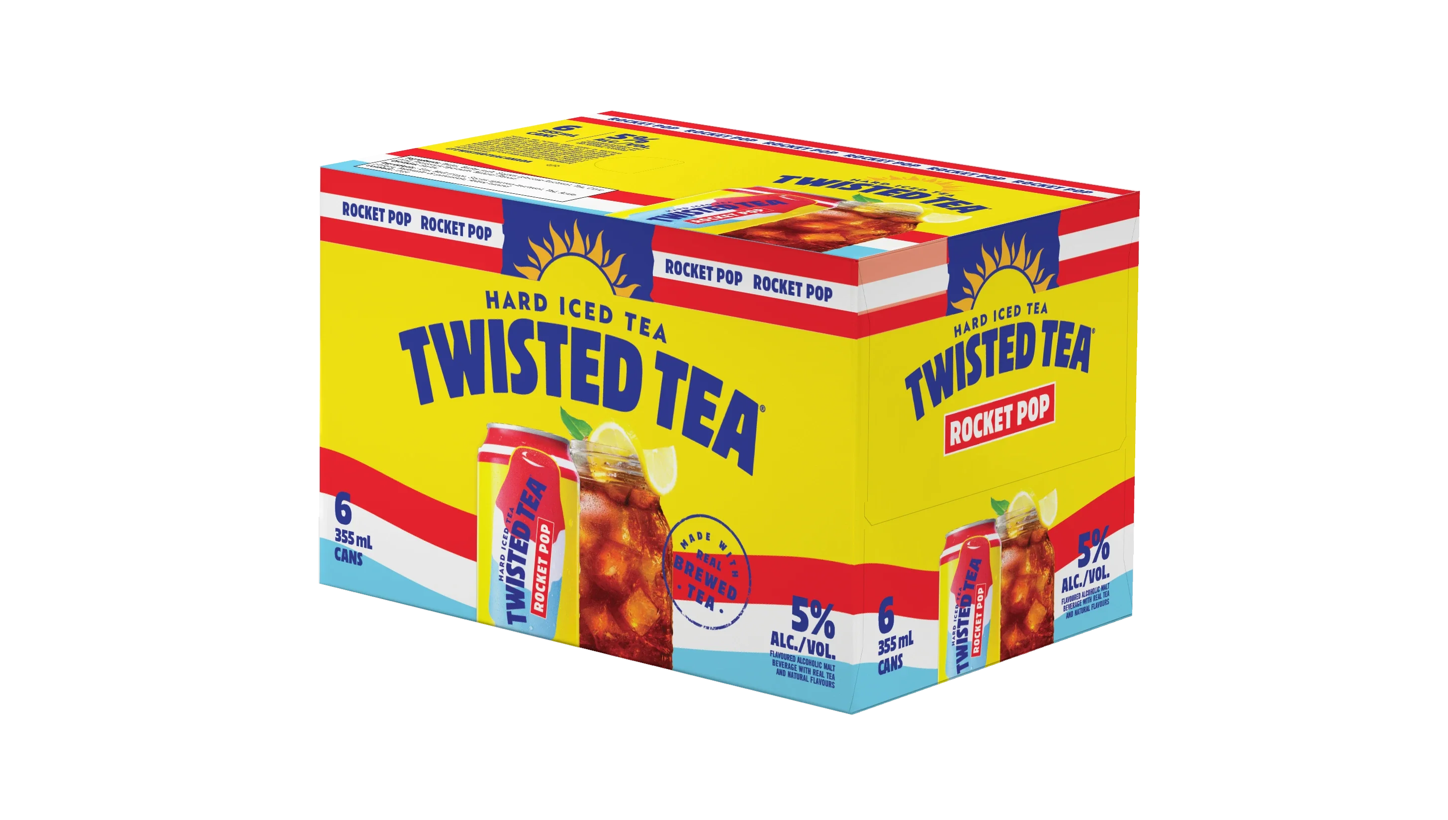TWISTED TEA ROCKET POP 355ML 6PK CAN @ St. Albert [1057496]