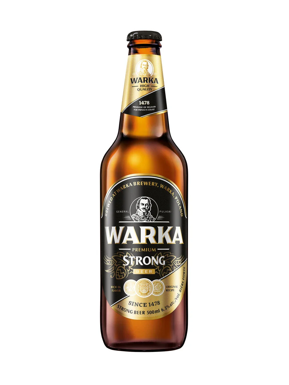 WARKA STRONG BEER 500ML BT @ Regina [1015211]